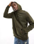 Фото #1 товара Lyle & Scott embroidered logo hoodie in olive green