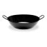 Deep Pan with Handles Vaello Black Enamelled Steel (Ø 40 cm)