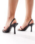 Фото #4 товара Public Desire Cherish strappy heeled sandals with cherry in black