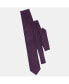 Фото #6 товара Men's Plum - Silk Grenadine Tie for Men