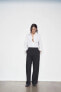 ZW COLLECTION STRAIGHT-FIT TROUSERS