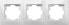 Фото #1 товара Elektro-Plast CARLA Ramka potrójna biała (1773-00)