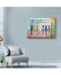 Фото #3 товара Let Your Art Soar 'Cat Talk' Canvas Art - 19" x 14"