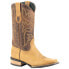 Фото #4 товара Ferrini Kingston Narrow Square Toe Cowboy Mens Brown Casual Boots 13171-16