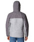 ფოტო #2 პროდუქტის Men's Silver Falls Hooded Puffer Jacket