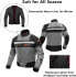 Фото #3 товара Куртка мотоциклетная BORLENI Winter с защитой М-XXL