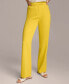 Фото #1 товара Women's Mid-Rise Straight-Leg Pants