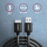 AXAGON BUMM3-AM10AB - 1 m - Micro-USB B - USB A - USB 3.2 Gen 1 (3.1 Gen 1) - 5000 Mbit/s - Black