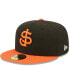 Фото #2 товара Men's Black San Jose Giants Authentic Collection Team Home 59FIFTY Fitted Hat