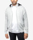 ფოტო #1 პროდუქტის Men's Hooded Full-Zip High Neck Sweater Jacket