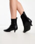 RAID Cedar kitten heeled ankle boot in black