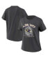 Women's Charcoal Baltimore Ravens Boyfriend T-shirt