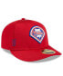 Фото #4 товара Men's Red Philadelphia Phillies 2024 Clubhouse Low Profile 59FIFTY Fitted Hat