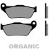 BRENTA MOTO 3080 organic rear Brake Pads - фото #3