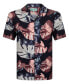 ფოტო #2 პროდუქტის Mens Casual Button-Down Hawaiian Shirt - Short Sleeve - Plus Size