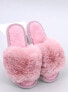 Фото #4 товара Меховые тапочки с открытым носком KEMARS розовый