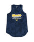 ფოტო #3 პროდუქტის Women's Navy Milwaukee Brewers Plus Size Cloud Tank Top and Shorts Sleep Set