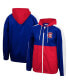 Фото #1 товара Men's Royal, Red Chicago Cubs Game Day Full-Zip Windbreaker Hoodie Jacket