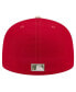 Фото #2 товара Men's Red St. Louis Cardinals Canvas A-Frame 59FIFTY Fitted Hat