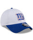 ფოტო #4 პროდუქტის Men's White/Royal New York Giants 2024 NFL Training Camp 9FORTY Adjustable Hat