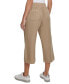Фото #3 товара Брюки женские Calvin Klein Jeans укороченные из твила - Petite Cropped Twill Pull-On Pants
