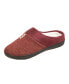 ფოტო #6 პროდუქტის Women's Microsuede Knit Marisol Hoodback Slippers