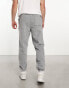 Фото #3 товара ASOS DESIGN tapered fleece joggers in grey