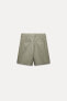 ZW COLLECTION BERMUDA SHORTS WITH DARTS