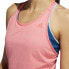 Фото #12 товара Футболка без рукавов Adidas 3 Stripes Tank для женщин розового цвета