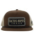 Men's Brown/Tan Cactus Ropes Snapback Hat