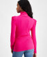 ფოტო #2 პროდუქტის Petite Puff-Sleeve Mock Neck Top, Created for Macy's