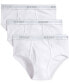 Fly Front Men's Cotton Briefs, 3-Pack