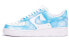 Фото #1 товара 【定制球鞋】 Nike Air Force 1 Low 水洗 低帮 板鞋 男款 北卡蓝 / Кроссовки Nike Air Force CW2288-111