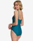 Фото #2 товара Pleated One-Piece Swimsuit,Created for Macy's