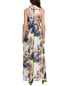 Фото #2 товара Anne Klein Halter Neck Maxi Dress Women's