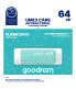 GoodRam UME3 - 64 GB - USB Type-A - 3.2 Gen 1 (3.1 Gen 1) - 60 MB/s - Cap - Turquoise