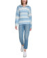 ფოტო #5 პროდუქტის Women's Space-Dyed Half-Zip Sweater