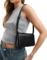 Фото #4 товара Mango leather bum bag in black