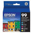 Фото #1 товара Epson 99 Color Combo 5pk Ink Cartridges - Cyan,Light Cyan,Magenta,Light