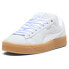 Puma Suede Xl Thick N Thin Lace Up Womens Blue Sneakers Casual Shoes 39832501