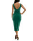 ფოტო #2 პროდუქტის Juniors' Ruched Bodycon Midi Dress