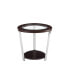 Фото #2 товара Steve Silver Duncan 23" Round Mixed Media End Table