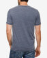 ფოტო #2 პროდუქტის Men's Burnout V-Neck Short Sleeve T-Shirt