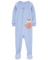Фото #2 товара Baby 1-Piece Fox 100% Snug Fit Cotton Footie Pajamas 12M