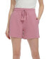 Фото #4 товара Women's French Terry Drawstring Shorts