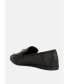 jiro horsebit detail flat loafers