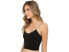 Free People 261531 Women's Brami Cropped Intimate Camisole Black Size M/L