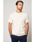 ფოტო #1 პროდუქტის Bellemere Men's Classic Crew Neck Cotton Cashmere T-Shirt