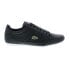 Фото #2 товара Кроссовки Lacoste Chaymon Bl21 1 Cma черные мужские Lifestyle Sneakers Shoes