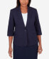 ფოტო #1 პროდუქტის Women's featuring long sleeves Classic Fit Jacket